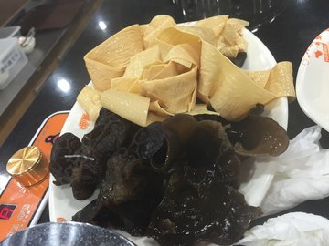 木耳豆皮双拼