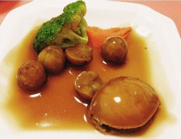 栗子焗鲍鱼