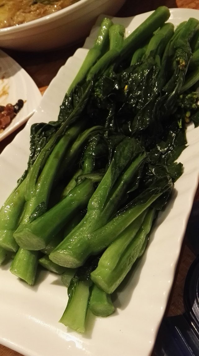 白灼菜心