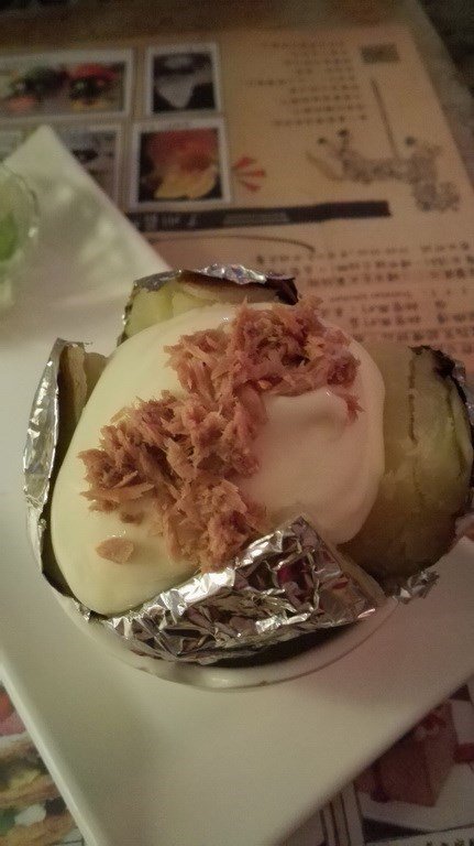 吞拿鱼焗薯仔土豆泥