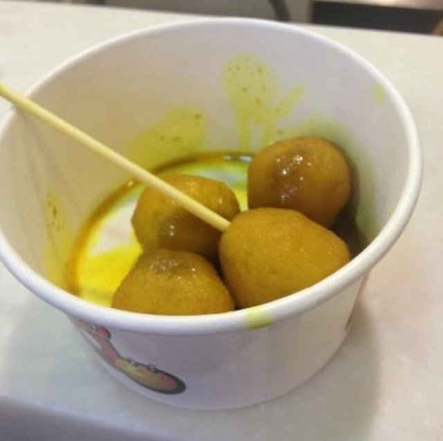 咖喱鱼丸