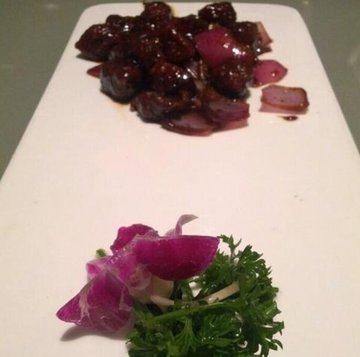 黑胡椒牛肉粒