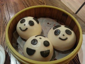 小熊猫豆沙包