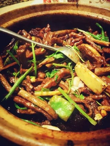 茶树菇牛柳