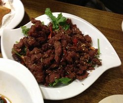 孜然牛肉筋