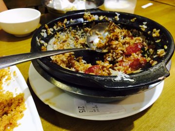 腊肉煲仔饭