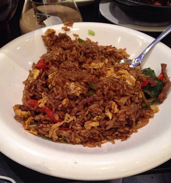 肉丝蛋炒饭