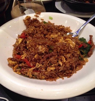 肉丝蛋炒饭