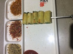 干豆腐香菜卷