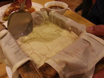 自制手磨豆腐
