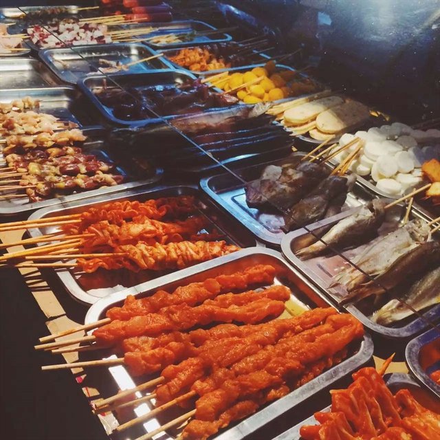 烤里脊肉串