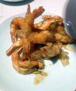 甜汁爆鲜虾