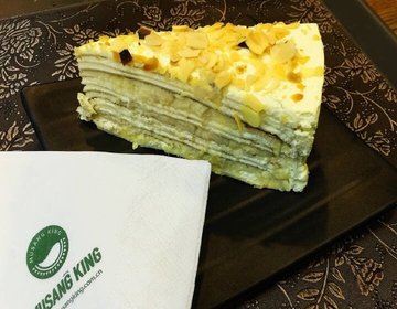 榴莲千层蛋糕