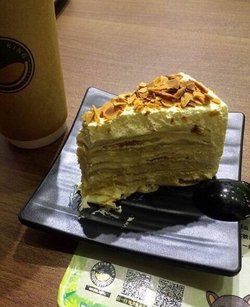 榴莲千层蛋糕