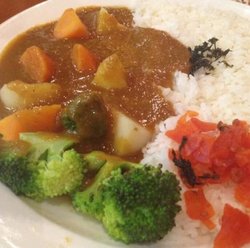 蔬菜咖喱饭