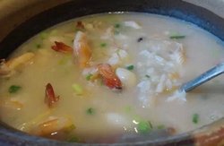干贝鲜虾粥