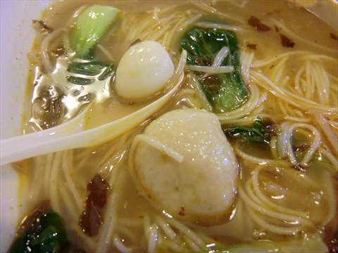 包芯章鱼丸米线