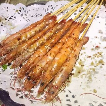 烤虾
