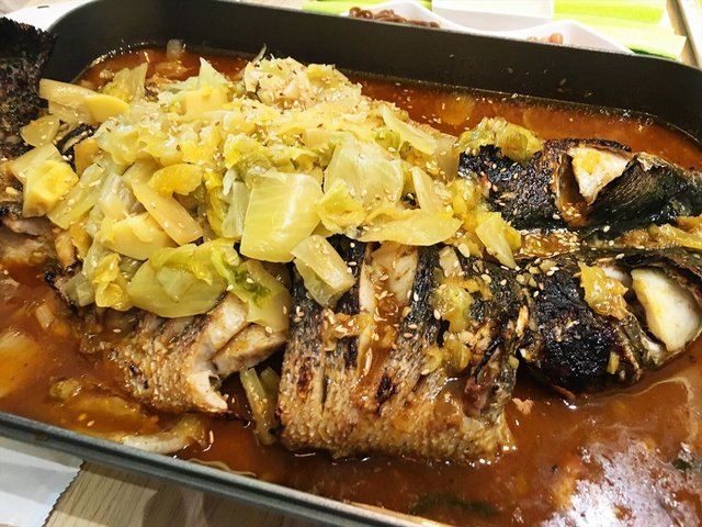 酸菜烤鱼
