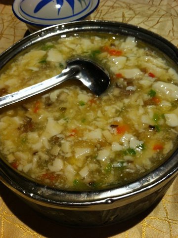 牛柳豆花