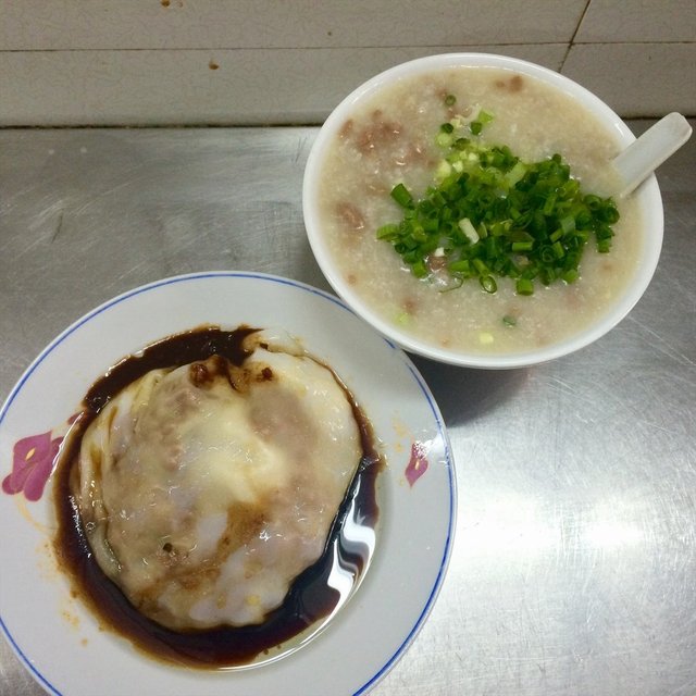 牛肉粥&牛肉肠