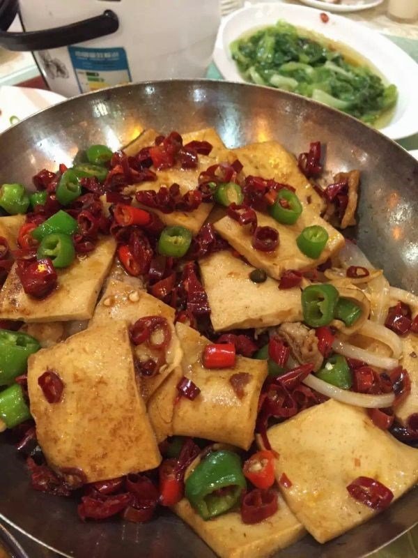 干锅千页豆腐