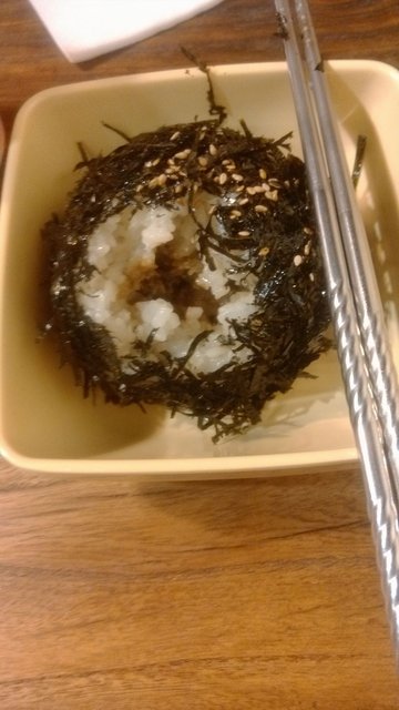 牛蘑王饭团