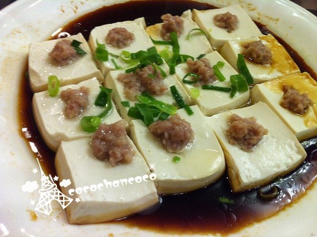 清蒸山泉酿豆腐