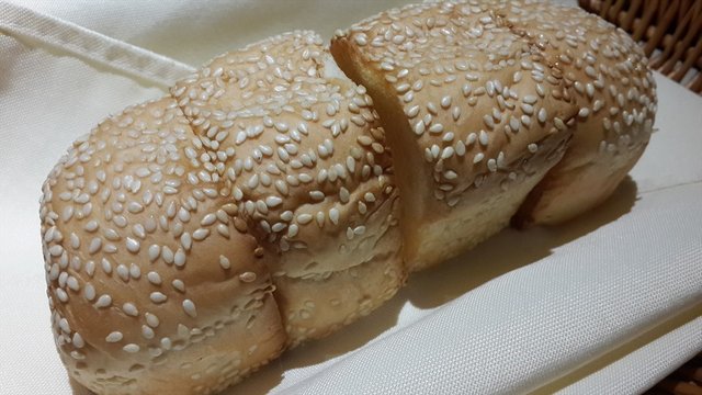 芝麻奶油面包