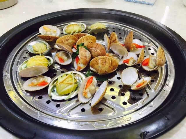 海鲜蒸汽火锅