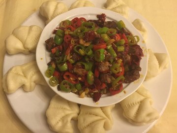 北庭牛肉夹饼