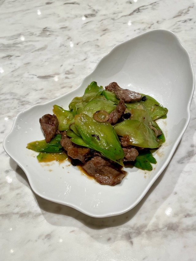 涼瓜炒牛肉