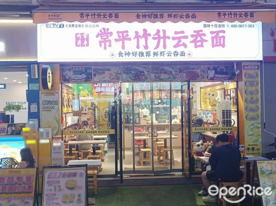 常平竹升雲吞麵·鮮蝦雲吞麵 (新市天地)