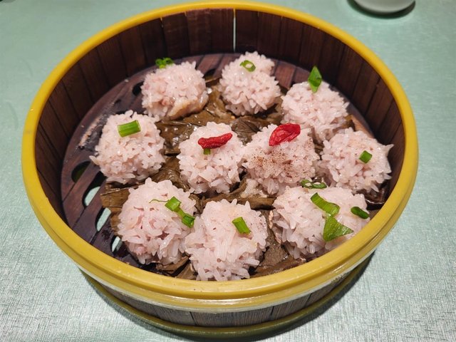 珍珠糯米藕丸子
