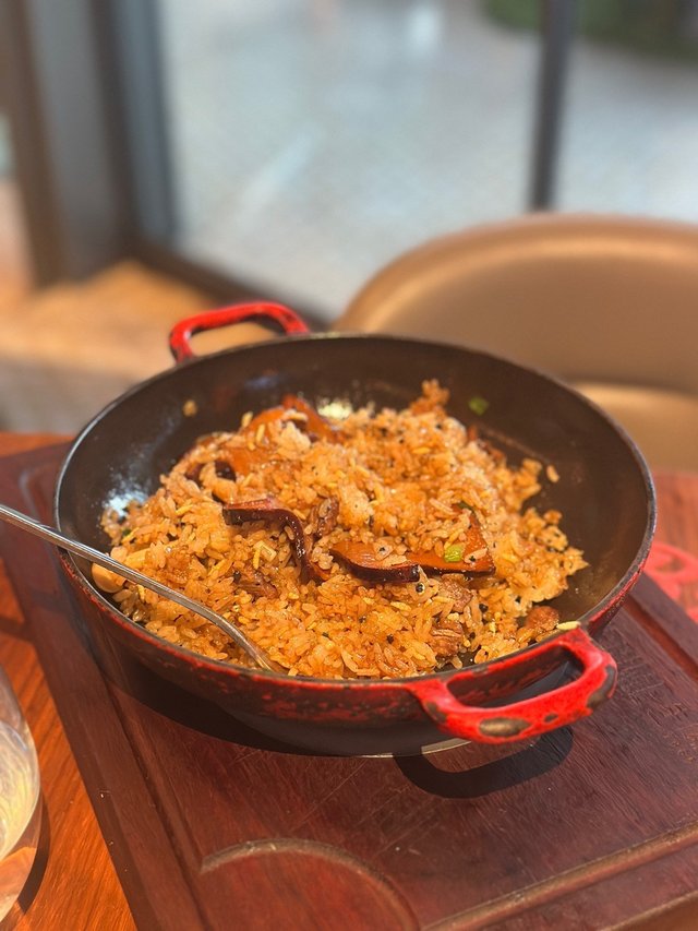 香煎黑牛肝菌燜飯佐黑松露醬