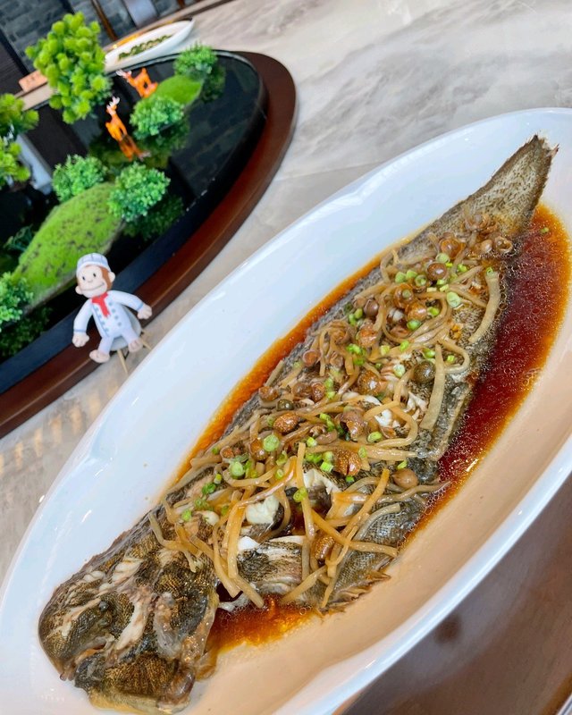 甘樹籽黃皮蒸龍利魚