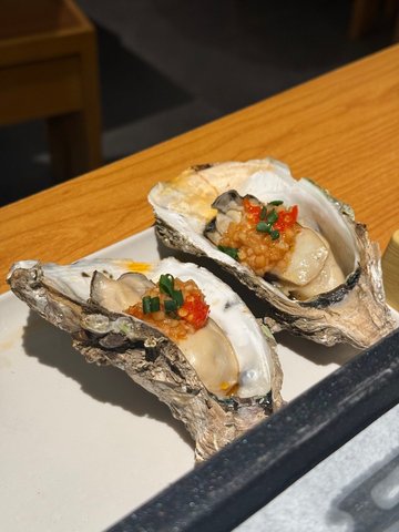 烤蒜蓉生蠔