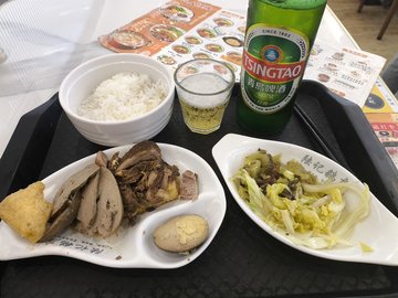 鵝肉粉肝飯