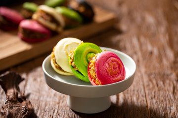 果蔬迷你肉夹馍